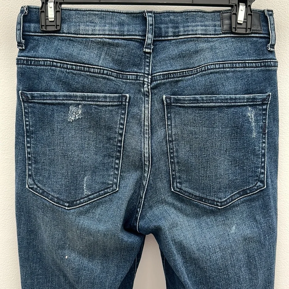 Express ankle high rise distressed jeans - Picture 4 of 6